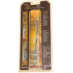 10' Sunworthy Border Visions LANDSCAPE Panoramic Mural HILLS Wallpaper Border